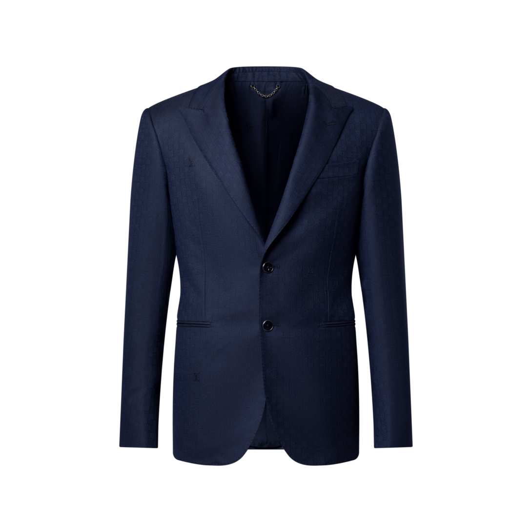 Damier Single-Breasted Pont Neuf Jacket - Ready-to-Wear | LOUIS
